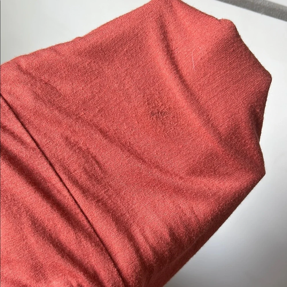 Rust/burnt orange Ruffled jumpsuit - Picture 6 of 6